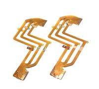 Cable flexible de repuesto para pantalla LCD, garantiza la compatibilidad, fácil instalación para cámaras XR500 XR520, 2 unidades