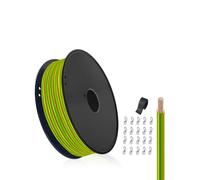 Cable Flexible de Tierra Amarillo-Verde H07V-K 4 mm² de Cobre - 50 m para Vehículos y Sistemas Industriales