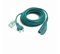 Cable Folletto VK135-VK136 - Recambios para Folletto - Hilo alimetación compatible para aspiradora VK 135-VK136 - Recambios - Accesorios Folletto resistentes y fáciles de instalar - 10 metros (10