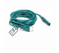 Cable Folletto VK140 - Recambios para Folletto - Hilo alimetación compatible para aspiradora VK 140 - recambios - Accesorios Folletto resistentes y fáciles de instalar - 10 metros (10 metros)