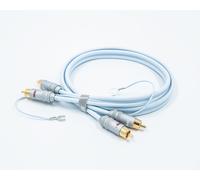 Cable fono analógico de 1 m Supra Cables Phono 2RCA-SC para pastillas MM y MC