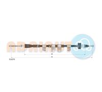 Cable, freno de servicio ADRIAUTO 10.0278