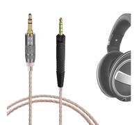 Cable Geekria Apollo compatible con Sennheiser HD 620S/599/598/550/505, cable de repuesto para auriculares de 2,5 mm (4 ft/1,2 m) para audiofilia Hi-Res, headset HiFi