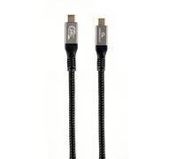 CABLE GEMBIRD USB 4 TIPO C DE PRIMERA CALIDAD, 40 GBPS, 240 W, 1,5 M