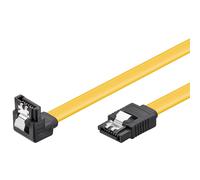 Cable Goobay HDD S-ATA de 0,3 m [S-ATA Tipo L > Tipo L 90°, amarillo]