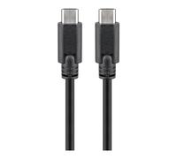 Cable Goobay USB-C™ 3.1 Generación 1, negro, 3 m Conector USB-C™ > Conector USB-C™