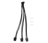 Cable GPU de 12VHPWR PCIe 5.0 124pin a 3x8pin, escriba un Conector de Codo de 90 Grados, transmisión de Datos de Alta Velocidad para RTX 3090TI, 4090, 4080 Tarjetas gráficas