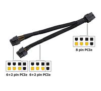 Cable GPU macho a macho personalizado para PC Companion para fuente de alimentación modular Seasonic, conectividad de tarjeta gráfica 8P a 8P (6+2)