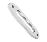 Cable guía de aluminio de 10 pulgadas de resistencia para un funcionamiento de la cuerda del cabrestante sintético Cable guía de aluminio billet de recuperación confiable para todo terreno