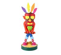 Cable Guy Aku Crash Bandicoot, Soporte de sujeción o Carga para Mando de Consola y/o Smartphone de tu Personaje Favorito con Licencia de Activision. Producto con Licencia Oficial. Exquisite Gaming