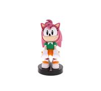 Cable Guys - Amy Rose Sonic the Hedgehog Gaming Accessories Holder & Phone Holder for most Controller (Xbox, Play Station, Nintendo Switch) & Phone