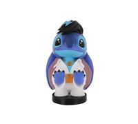 Cable Guys Disney Lilo y Stitch Figurita Gaming Stitch Elvis - Soporte para Mando o Smartphone - Cable USB Incluido - 20 cm