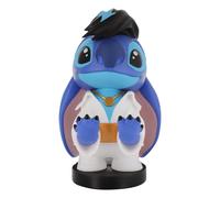 Cableguys Disney Lilo y Stitch Figurita Gaming Stitch Elvis - Soporte para Mando o Smartphone - Cable USB Incluido - 20 cm