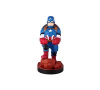Cable Guys - Marvel Avengers Captain America Gaming Accessories Holder & Phone Holder for Most Controller (Xbox, Play Station, Nintendo Switch) & Phone
