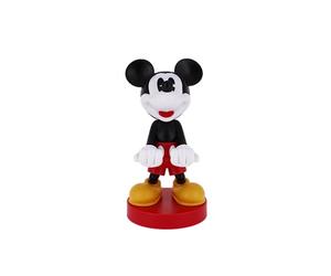 Cable Guys Mickey Mouse Soporte Mando y Movil - Figuras soporte para movil y mando, Compatible con Xbox, PlayStation y la mayoría de mandos estándar, Accesorios escritorio para setup gaming