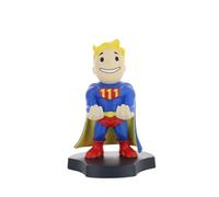 Cable Guys Minis Fallout Toughness Vault Boy Phone Stand & Earbuds Holder - Novelty Phone Stand for Desktop and Bedside, In Ear Headphone Holder for Smartphone & Small Devices, Desk Decor Accessories