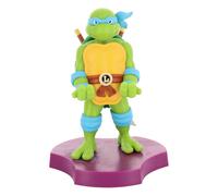 Cable Guys Minis Teenage Mutant Ninja Turtles Leonardo Soporte Movil y Auriculares In Ear - Soporte movil Mesa para Auriculares y Dispositivos pequeños, Porta telefono Escritorio, Accesorios Gaming