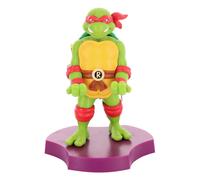 Cable Guys Minis Teenage Mutant Ninja Turtles Raphael Soporte Movil y Auriculares In Ear - Soporte movil Mesa para Auriculares y Dispositivos pequeños, Porta telefono Escritorio, Accesorios Gaming