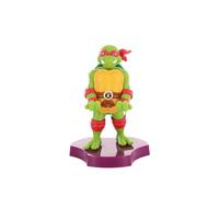 Cable Guys Minis Teenage Mutant Ninja Turtles Raphael Soporte Movil y Auriculares In Ear - Soporte movil Mesa para Auriculares y Dispositivos pequeños, Porta telefono Escritorio, Accesorios Gaming