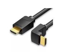 Cable HDMI 2.0 4K Acodado 90º Vention AARBH/ HDMI Macho - HDMI Macho/ 2m/ Negro