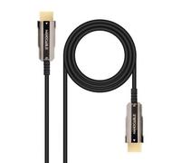 Cable HDMI 2.0 4K AOC Nanocable 10.15.2020/ HDMI Macho - HDMI Macho/ 20m/ Negro