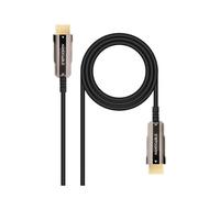 Cable HDMI 2.0 AOC 4K Nanocable 10.15.2020/ HDMI Macho - HDMI Macho/ 20m/ Negro