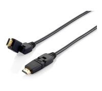Cable HDMI 2.0 Giratorio EQUIP 5 m 4K/30 Hz Conectores Dorados