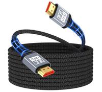 Cable HDMI 2.1 5M 8K,48Gbps cable HDMI de ultra alta velocidad 8K@60Hz 4K@120Hz 7680P,HDMI 2.1 admite HDR10 eARC 3D HDCP 2.2 y 2.3,compatible con PS5/4 X-Box HDTV Reproductor de Blu-ray/monitor