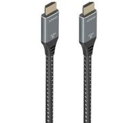 Aisens Cable HDMI A150-0878 V2.1 8K@60Hz 48 Gbps 10 m Macho a macho Gris/Negro