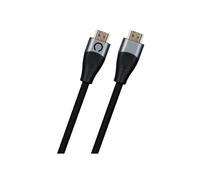 Cable HDMI 2.1 - KONIX - Nintendo Switch 2 - Compatibilidad 4K y 8K - Nylon trenzado - Longitud 1,8 m - Negro
