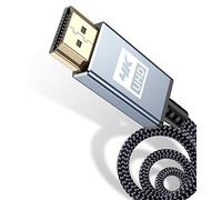 Cable HDMI 4K 5m, sweguard de alta velocidad 2.0 Ultra 18Gbps 4k@60Hz compatible con vídeo UHD 2160p, HD 1080p, 3D, Ethernet, HDCP 2.2 ARC, Fire TV Xbox PS3 PS4-Gris