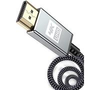 Cable HDMI 6 Metros, sweguard 4k HDMI Cable de Alta Velocidad 2.0 Ultra 18Gbps 4K@60Hz Compatible con Vídeo UHD 2160p, HD 1080p, 3D, Ethernet, HDCP 2.2 ARC, Compatible Fire TV Xbox PS3 PS4