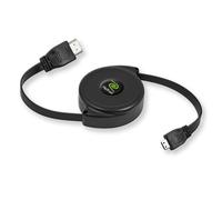 Cable HDMI A-D retráctil: orden y conectividad en uno