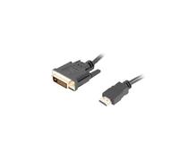 Cable hdmi a dvi 4k lanberg 1.8m - macho - macho - negro