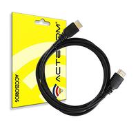 Cable HDMI A HDMI Macho/Macho 1,5 Metros Full HD Smart TV Video Calidad Negro