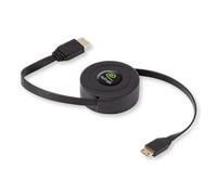 Cable HDMI a Mini-HDMI retráctil - 1,50 m