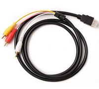 Cable HDMI a RCA, 1080P HDMI macho a 3-RCA Audio Video Cable adaptador convertidor de componentes AV para TV HDTV DVD - 1,5 m