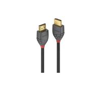 Cable HDMI A/V Lindy Anthra 2 M - 2.25 Gb/S - 4096 X 2160 - Blindaje - Negro