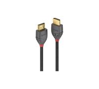 Cable HDMI A/V Lindy Anthra 3 M - 2.25 Gb/S - 4096 X 2160 - Apantallado - Negro