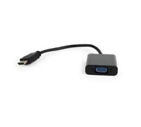 Gembird Cable adaptador HDMI macho a VGA hembra 15 cm negro sin audio