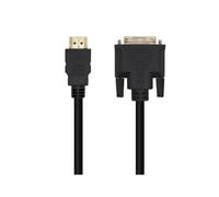 Cable HDMI Aisens A117-0451/ DVI Macho - HDMI Macho/ 3m/ Negro