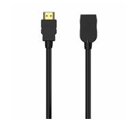 Aisens Cable HDMI V2.0 Prolongador Premium Alta Velocidad/HEC 4K@60HZ 18GBPS - A/M-A/H - 3.0M - Color Negro