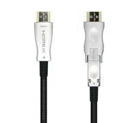 Cable HDMI Aisens A148-0514 2.0 AOC Desmontable 4K 18Gbps 50m Negro