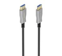 Cable HDMI AISENS A148-0858 10m 2.0 AOC Ultra HD 4K HDR10 18Gbps OFC Chapado Oro