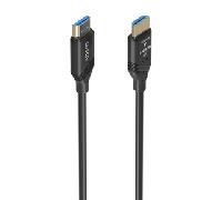 CABLE HDMI AISENS V2.0 OPTICO ACTIVO AOC 4K60HZ 18GBPS A/M-A/M 25M NEGRO A148-0931