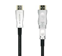 Cable HDMI 2.0 AOC 4K Desmontable Aisens A148-0511/ HDMI Macho / D Macho - HDMI Macho/ 20m/ Negro