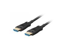 Cable hdmi aoc lanberg v2.1 m - m optico activo 8k 60hz 50m negro