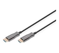 Cable HDMI - ASSMANN ELECTRONIC - AOC Fibra Óptica Híbrida - 15m - UHD 4K - 2.0b
