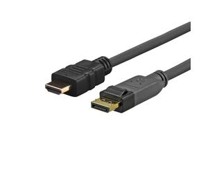 Cable HDMI bloqueado - VIVOLINK - Pro Displayport - 7.5m - Resolución 1920x1080P - Negro