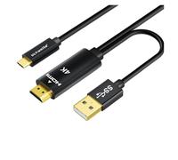 Cable HDMI Compatible Con USB C, Convertidor Unidireccional De HDMI A Tipo C 4K60Hz, Compatible Con Xreal Nreal, Air Steam Deck Dock Y Monitor Portátil PS5.